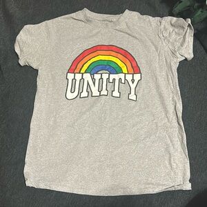 a unity shirt that i got when i was like 15, only wore once then never again.